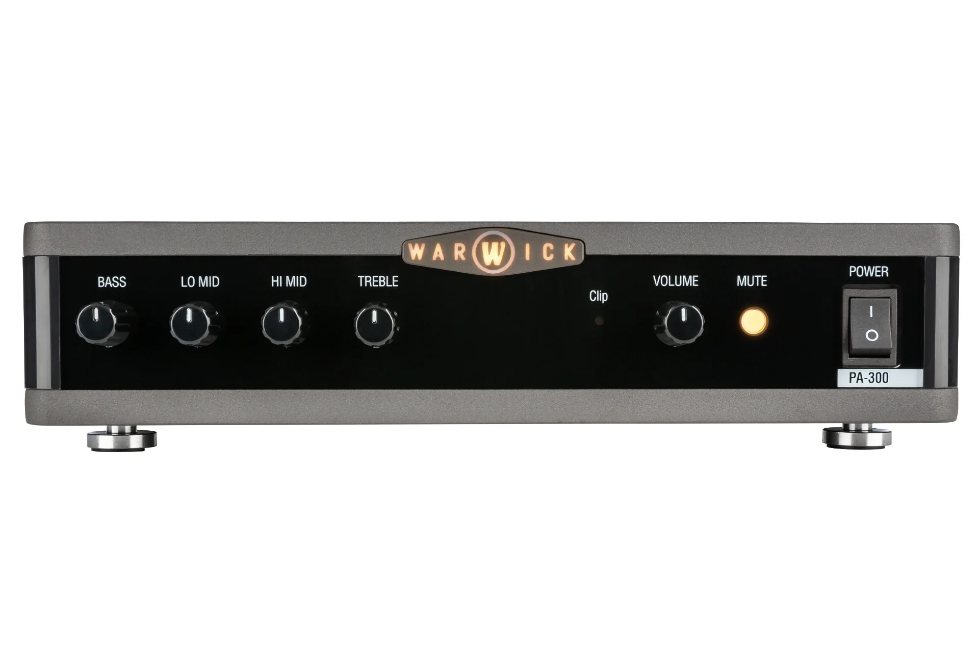 Stage Series PA 300 Bass Power Amp Head with 4-Band Equalizer, 300 Watt